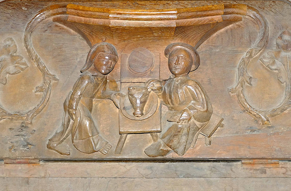 Dinner at St David’s, c.1600